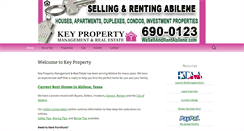 Desktop Screenshot of keypropertyrealestate.com
